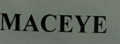 Maceye Device mark 1803510 Trademark