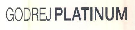 Godrej Platinum Device mark 2871133 Trademark