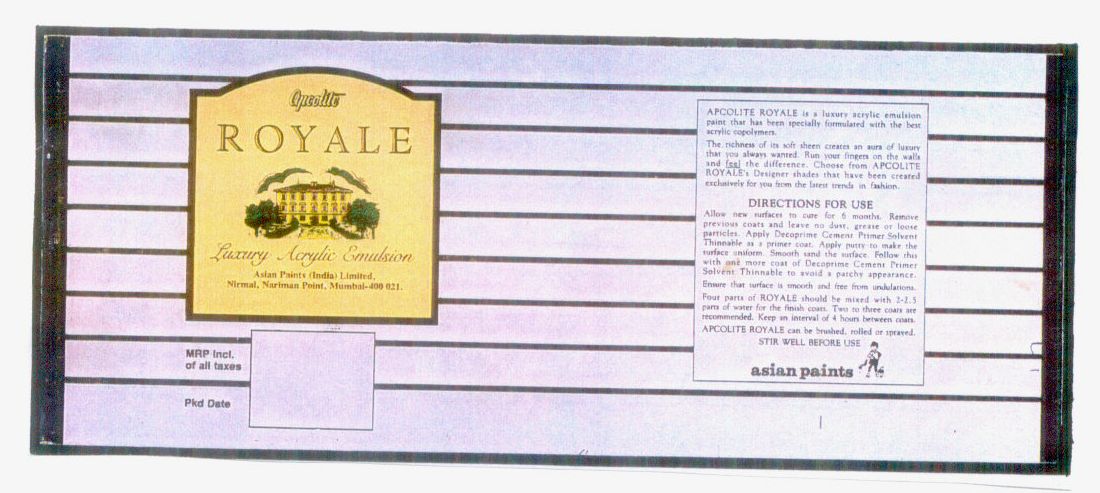Royale Device mark 944265 Trademark