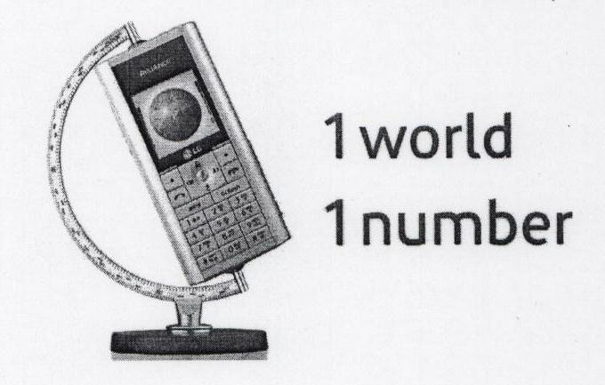 1 World 1 Number (device Of Mobile) Device mark 1466272 Trademark