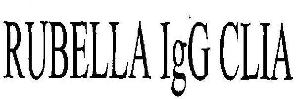 Rubella Igg Clia (device) Device mark 2521612 Trademark