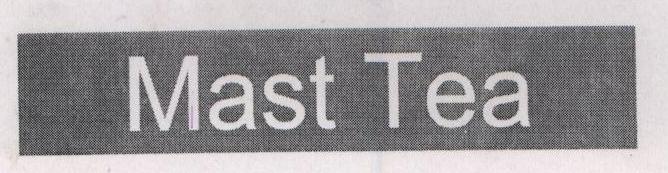 Mast Tea (label) Device mark 1584438 Trademark
