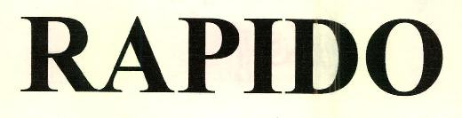 Rapido Device mark 2584297 Trademark