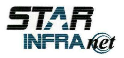 Star Infra Net (label) Device mark 2149959 Trademark