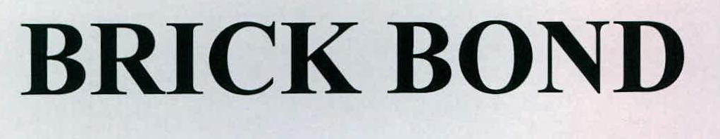 Brick Bond Device mark 2261371 Trademark