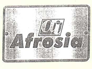 Afrosia (lable) Device mark 1453374 Trademark