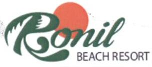 Ronil Beach Resort (label) Device mark 1642944 Trademark