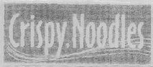 Crispy. Noodles (label) Device mark 1472409 Trademark
