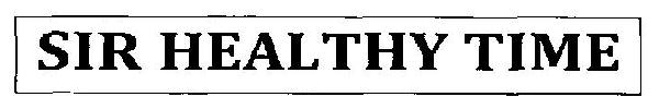 Sir Healthy Time Device mark 2924150 Trademark
