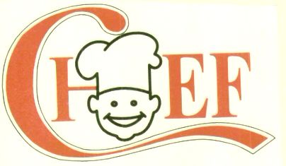 Chef, De. Of Hulf Bust Chef (label) Device mark 1479730 Trademark