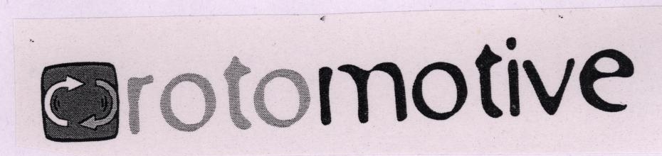Rotomotive (label) Device mark 1629361 Trademark