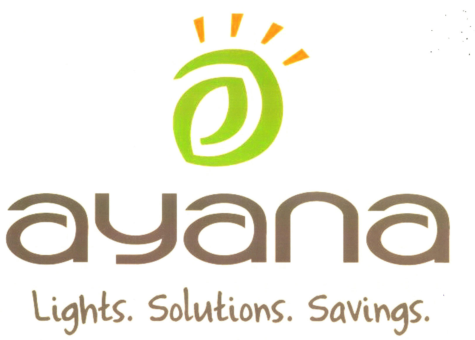 Ayana Lights. Solutions. Savings. Device mark 2629363 Trademark