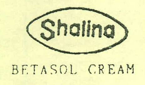 Shalina Device mark 556404 Trademark