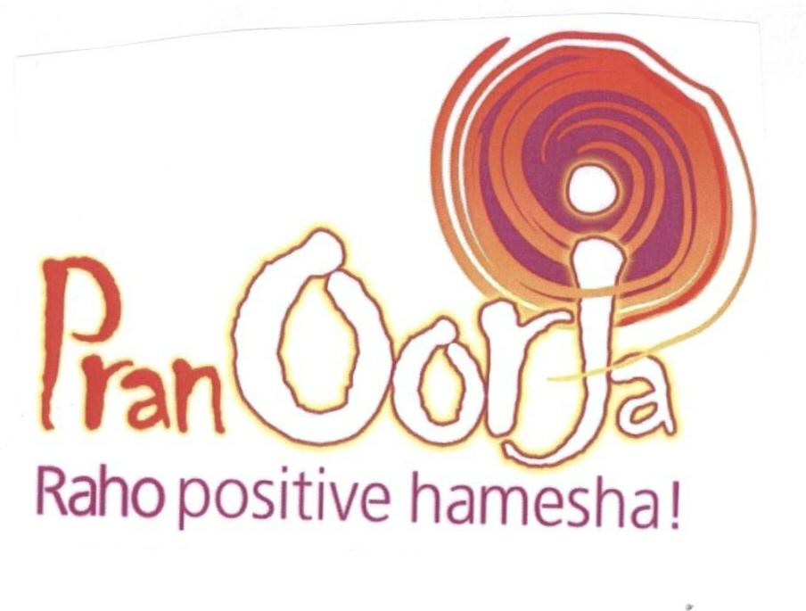 Pran Oorja (label) Device mark 1679937 Trademark