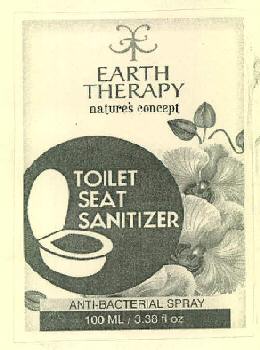 Earth Therapy Nature's Concept Toilet Seat Sanitizer Device mark 2865703 Trademark