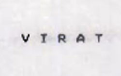 Virat Device mark 1086689 Trademark