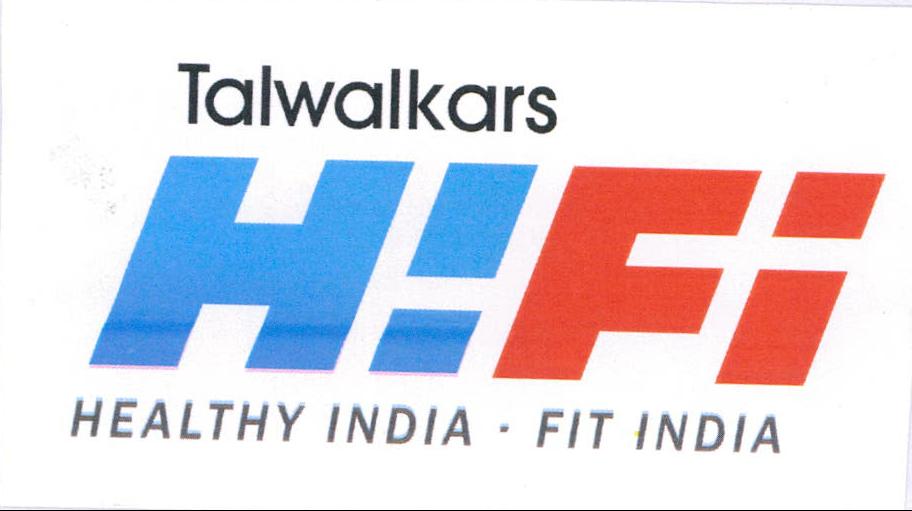 Talwalkars - Hifi - Healthy India - Fit India Device mark 2050680 Trademark