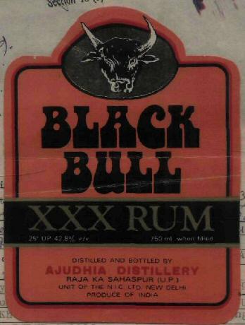 Black Bull Device mark 385053 Trademark