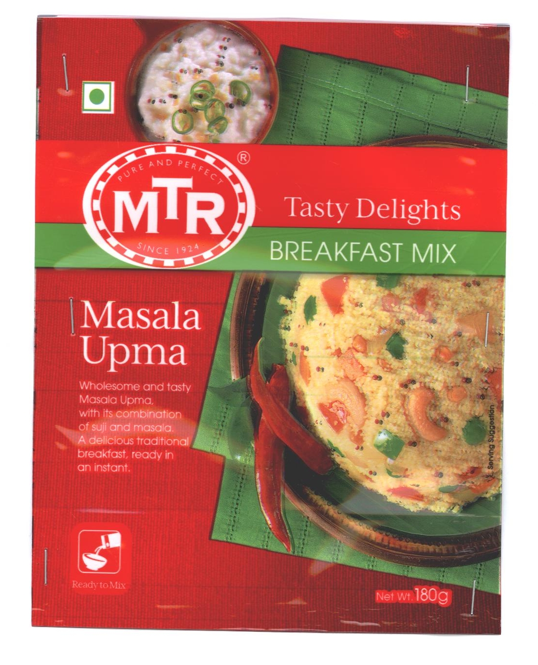 Mtr Tasty Delights Breakfast Mix - Masala Upma Device mark 2321109 Trademark