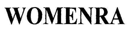 Womenra Device mark 1726719 Trademark