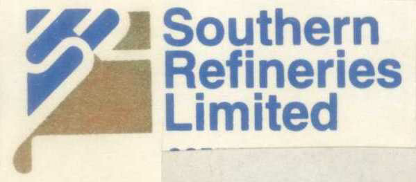 Southern Refineries Limited Device mark 617461 Trademark