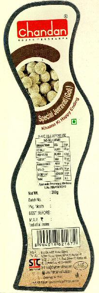 Chandan Mouth Freshener Special Jeeravati (goli) Device mark 2834093 Trademark