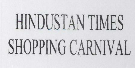 Hindustan Times Shopping Carnival Device mark 1747317 Trademark