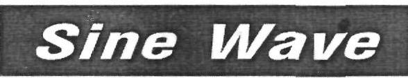 Sine Wave (label) Device mark 2459780 Trademark