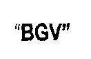 'bgv' Device mark 1822461 Trademark