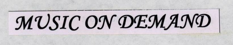 Music On Demand Device mark 1511926 Trademark