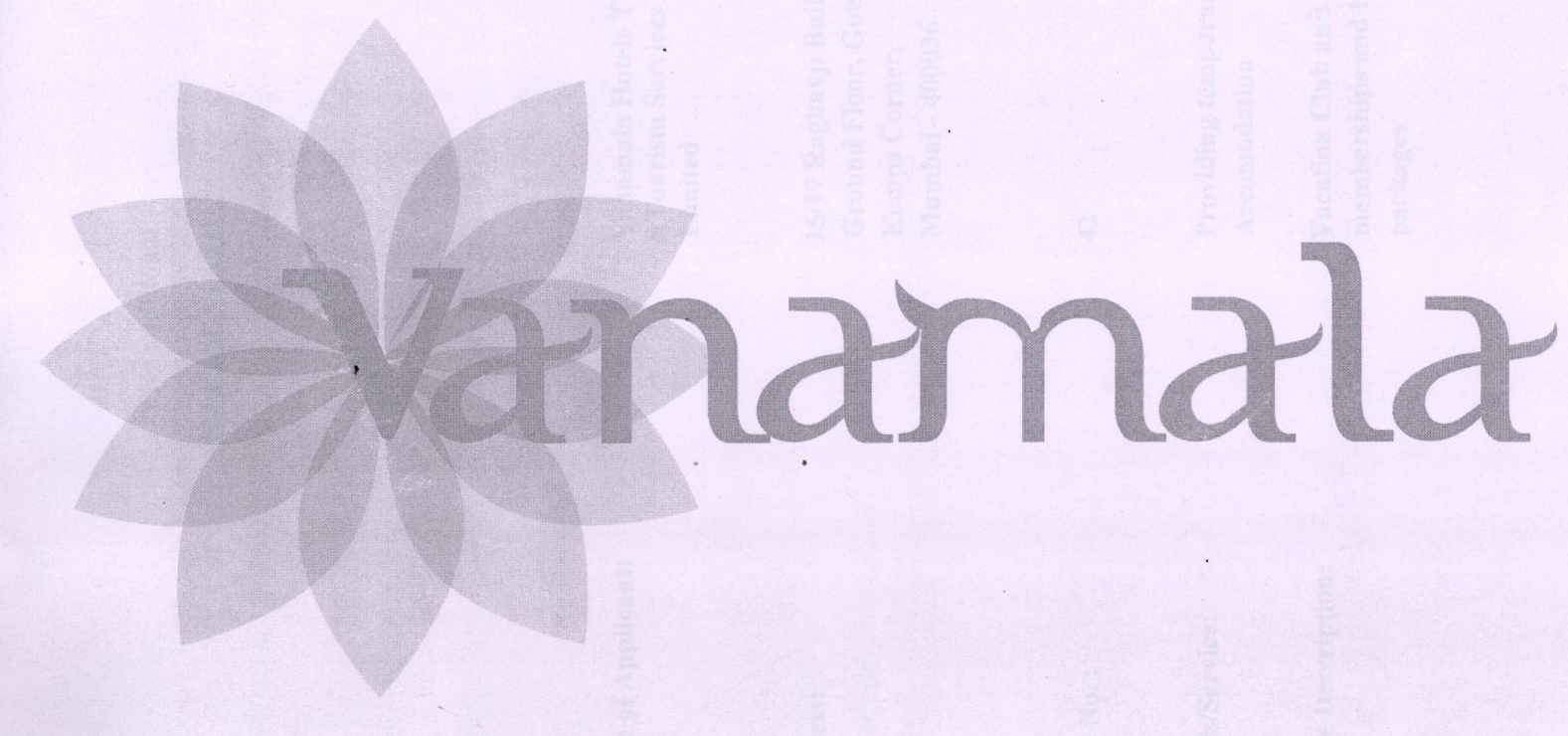 Vanamala Device mark 1893989 Trademark