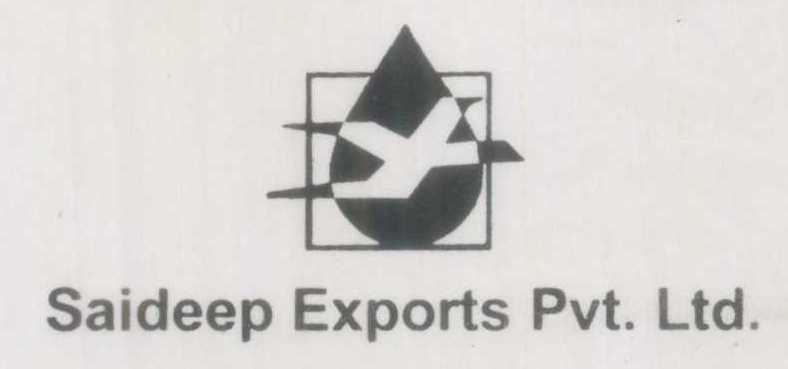 Saideep Exports Pvt Ltd Device mark 954863 Trademark