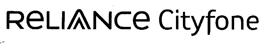 Reliance Cityfone (letter Written In Special Form) Device mark 1459705 Trademark