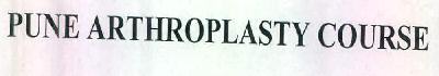 Pune Arthroplasty Course Device mark 2903853 Trademark