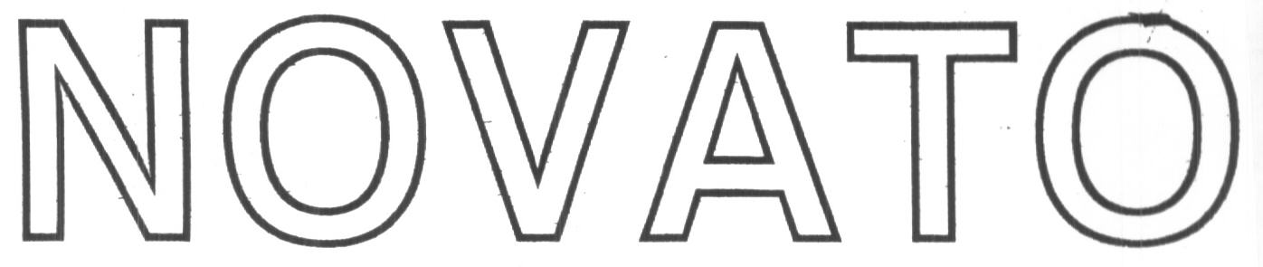 Novato (logo) Device mark 1623186 Trademark