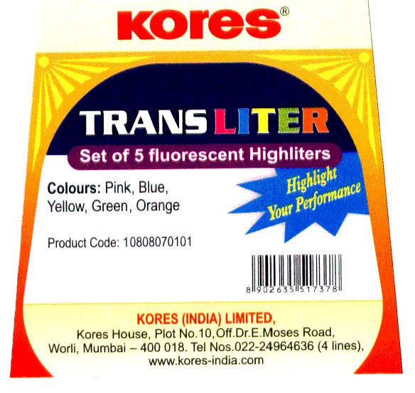 Transliter Device mark 1934127 Trademark