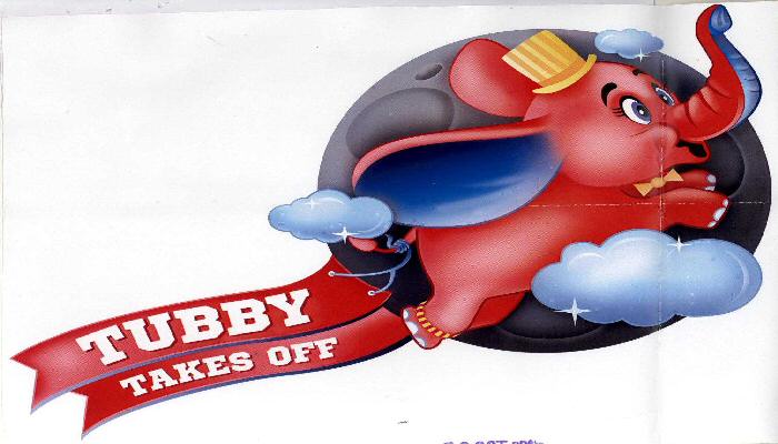Tubby Takes Off (device Of Elephant Device mark 2419955 Trademark