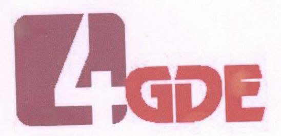4 Gde (label) Device mark 1672850 Trademark