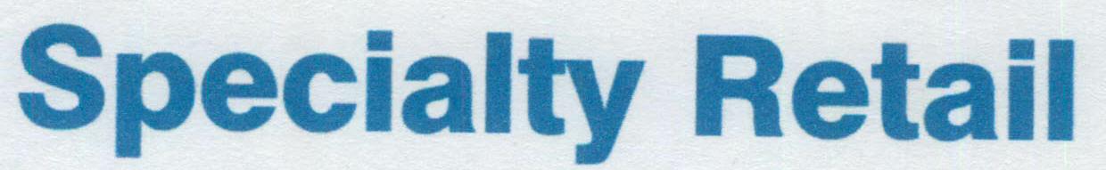 Specialty Retail (letter Written In Special Form) Device mark 1466225 Trademark