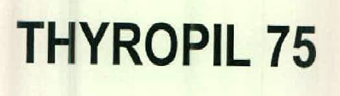 Thyropil 75 Device mark 2541399 Trademark