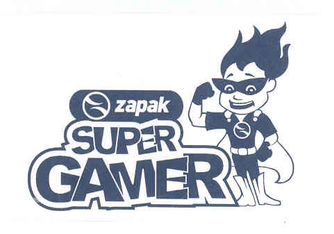 Zapak Super Gamer (device Of Man) Device mark 1579473 Trademark