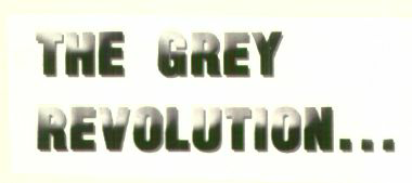 The Grey Revolution...(label) Device mark 1457383 Trademark