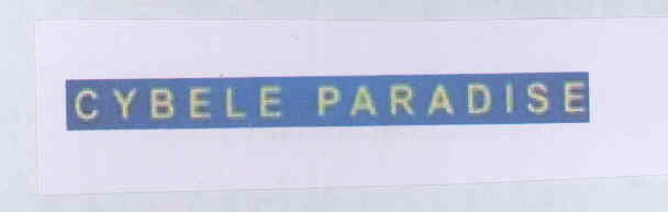 Cybele Paradise Device mark 1703624 Trademark