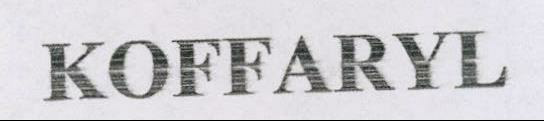 Koffaryl Device mark 2132596 Trademark
