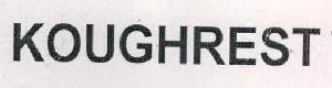 Koughrest Device mark 2335499 Trademark