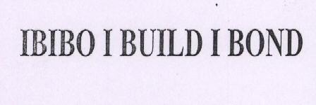 Ibibo I Build I Bond Device mark 1498015 Trademark