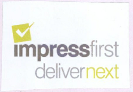 Impress First Deliver Next Device mark 1875721 Trademark