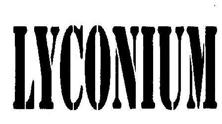 Lyconium With Device Device mark 2009556 Trademark