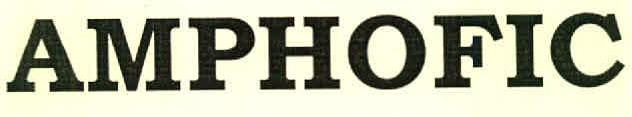 Amphofic Device mark 2927165 Trademark