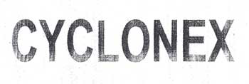 Cyclonex Device mark 1815639 Trademark